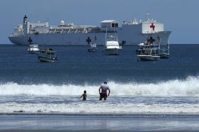 US Military Sealift Command hospital ship off San Juan del Sur, Nicaragua – Best Places In The World To Retire – International Living